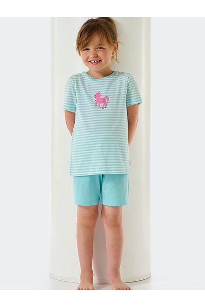 Schiesser Kurzer Schlafanzug Basic Kids