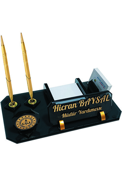 Sentez Masa Üstü İsimlik Sentez Okul Müdürü Masa Isimliği