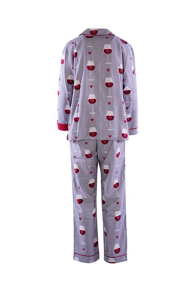 PJ Salvage Pyjama Flanells Schlafanzug Pyjama Schlafmode