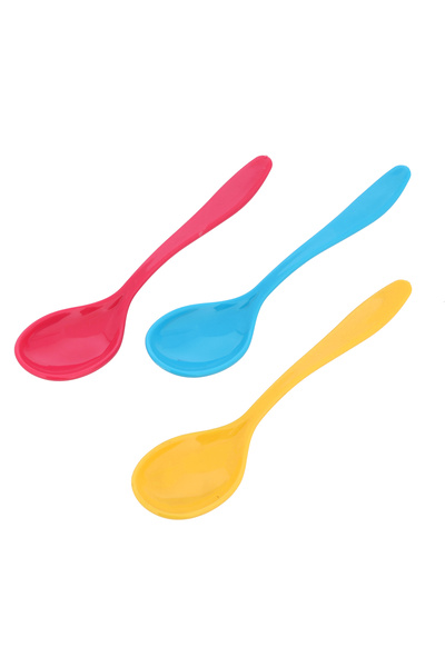 ROYALFORD 6 قطع من ملاعق البوتيك، ملعقة بلاستيكية عالية الجودة، RF11130