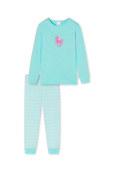 Schiesser Langer Schlafanzug Basic Kinder