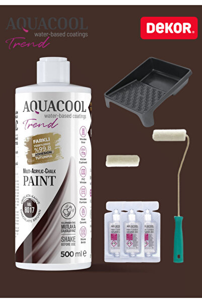 Aquacool Trend Su Bazlı Akrilik Hobi Boya 500 ml Rulo Katalizör Boyacı Tavası...
