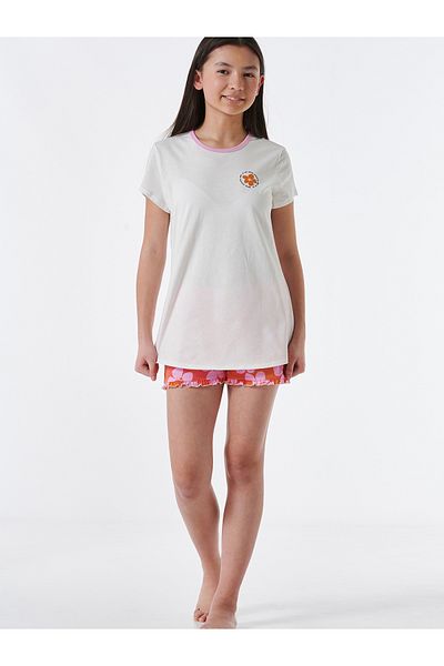 Schiesser Pyjama Organic Cotton Schlafanzug Schlafmode Bequem