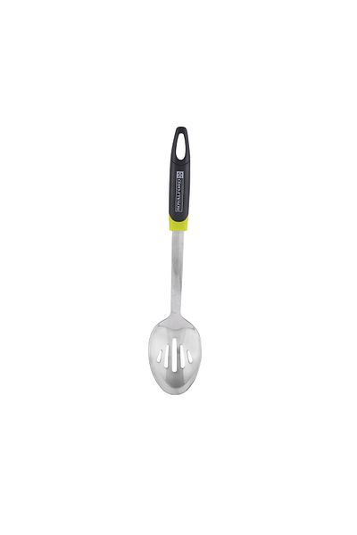 ROYALFORD RF8912 Stainless Steel Slotted Spoon, ABS Handle
