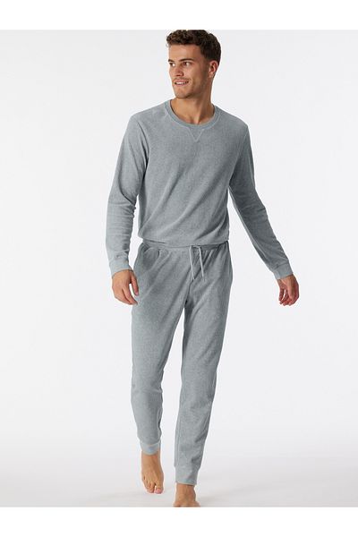 Schiesser Pyjama Warming Nightwear Schlafanzug Pyjama Schlafmode