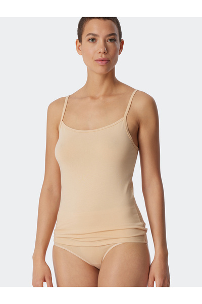 Schiesser Spaghettitop Uncover Spaghetti-Top Unterhemd Unterziehtop