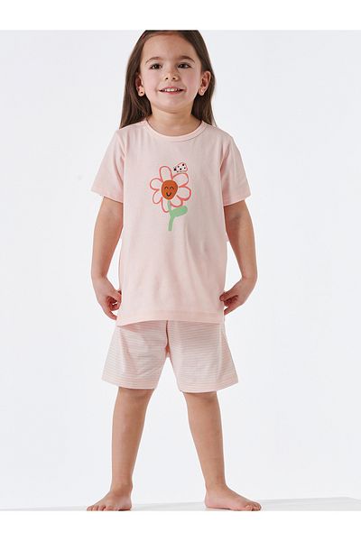 Schiesser Pyjama Love Cotton Schlafanzug Schlafmode Bequem