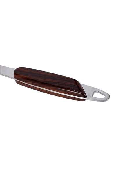 ROYALFORD Stainless steel Rice Spoon, Wooden handle RF2060SP