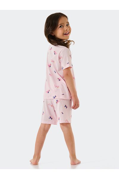 Schiesser Shorty Girls World Shorty Leichter Schlafanzug
