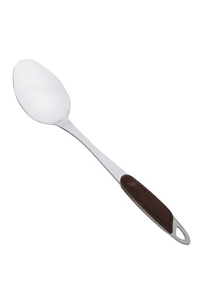 ROYALFORD RF9777 Serving Spoon with Wooden Finish Handle