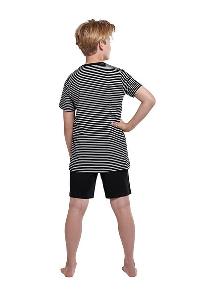 Schiesser Kurzer Schlafanzug Basic Kids Schlafanzug Pyjama Schlafmode Bequem