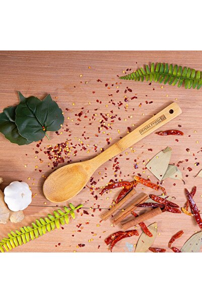 ROYALFORD RF5115 Bamboo Serving Spoon