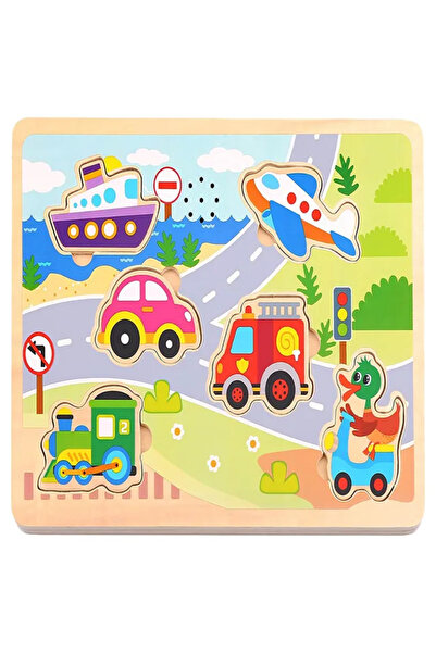 Tooky Toy Sound Puzzle - Vehicles