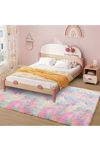 ALMUFARREJ Modern fluffy soft touch carpet for living room and bedroom 160*230cm