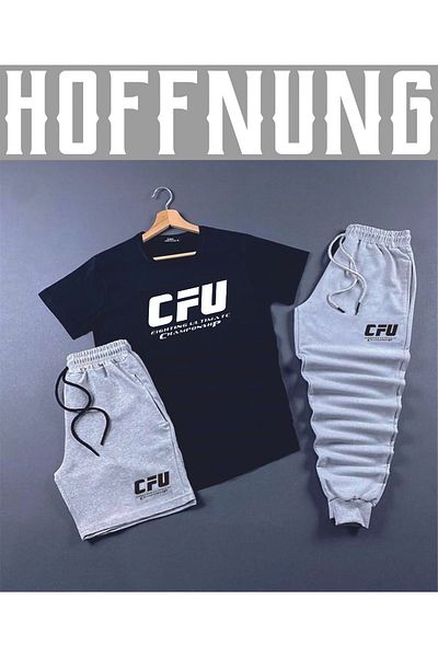 Pisa Art Printed T-shirt Shorts and Tracksuit Set