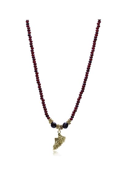 Bayemeyc Melete Natural Stone Necklace