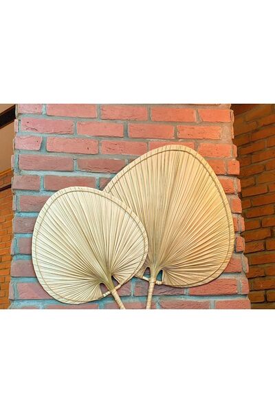 Renesse Home Liberya El Yapımı Palmiye Duvar Dekoru (ikili Set)