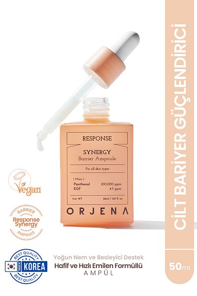 Orjena Response Synergy Barrier -50Ml Vegan Revitalizing Ampoule