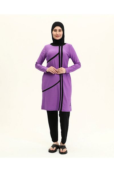 Ranuna Purple Ranuna Hijab Swimsuit
