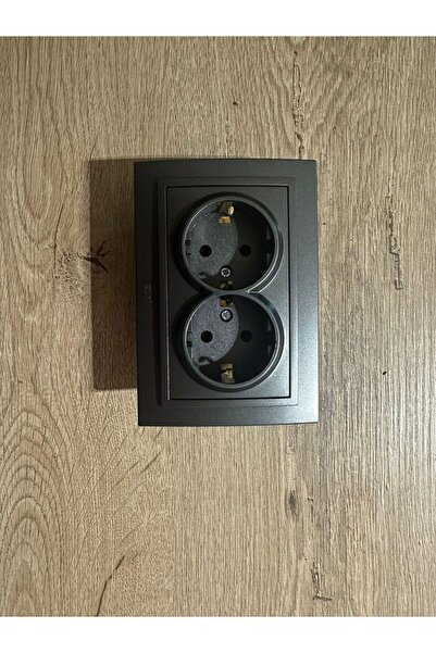 Genel Markalar FÜME ÖZT ELBİ ZENA FÜME 2 Lİ SIVA ALTI TOP. PRİZ TEK KASADA 2 Lİ PRİZ SIVA ALTI Elektrik Prizi TR