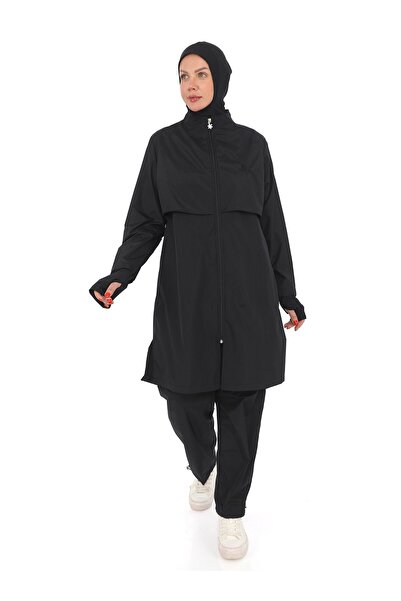 Ranuna Black Hijab Swimsuit - Ranuna