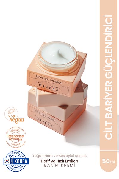 Orjena Response Synergy Barrier Cream - 50ml Nourishing Repair Face Cream Special for Sensitive Skin