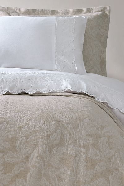 Yataş Mia Beige Double Infinity 8-Piece Dowry Set