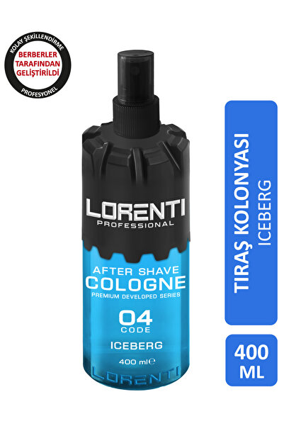 LORENTİ Iceberg Fresh Barber Kolonya 400 ml