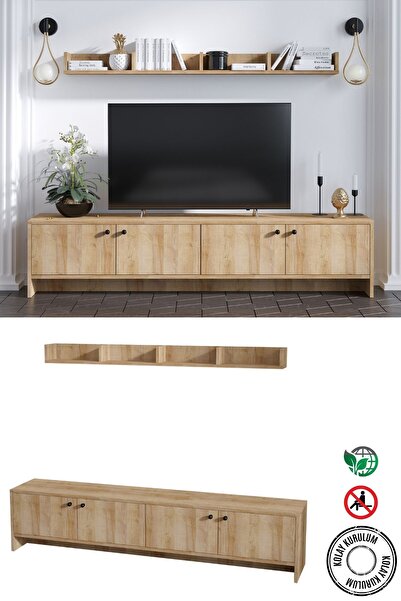 DECORMET Tessa Tv Ünitesi Safir Meşe -dec-20039