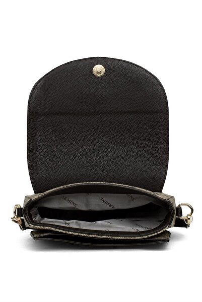 Armine Stylish Mink Dotted Practical Handbag Women's Handbag Mink