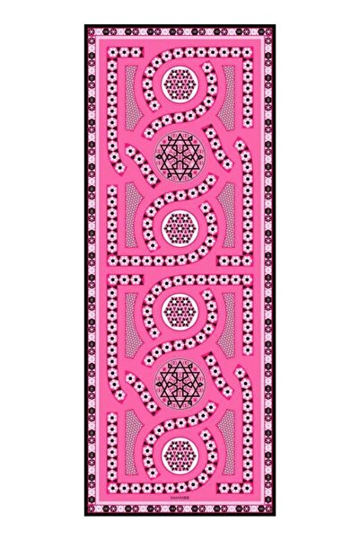 Imannoor Imannoor Labirent Pattern Crepe Silk Swallow