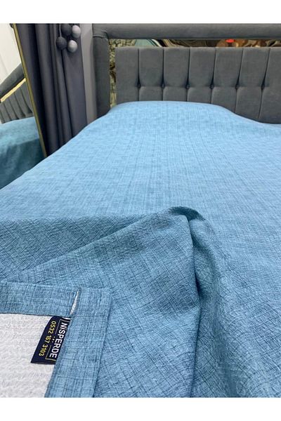 NİVEMESHOME Nivemeshome Turquoise 200X230 Single Pique Cover Double
