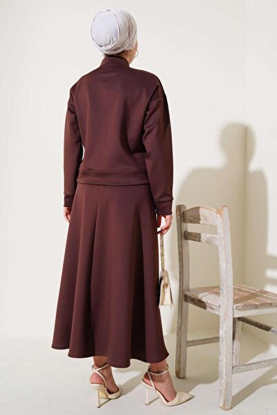 YILMAZBARMAZ Women's Pocket Detailed Scuba Set