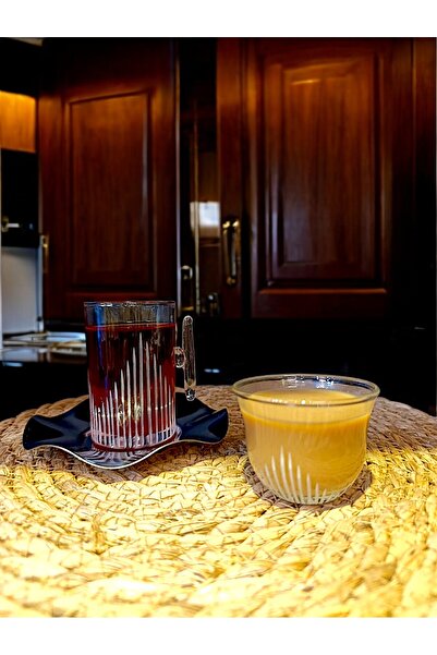 AFİLİ CONSEPT 18 Piece Tea and Coffee Glass Set