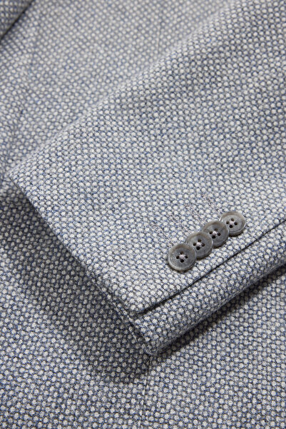 W Collection GRİ DÜĞMELİ CEKET
