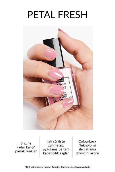 AVON Power Stay Jel Oje 10ml - Petal Fresh