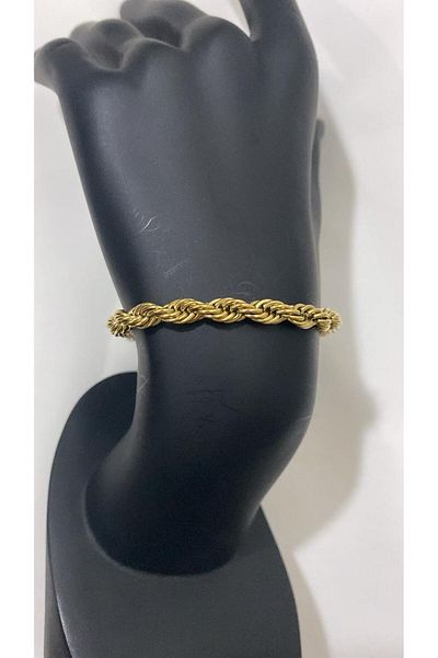 staınless steel auger steel bracelet