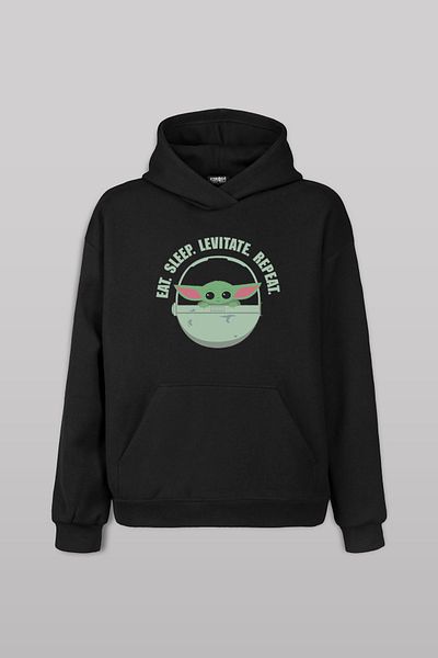 Kendim Seçtim Yoda the Mandalorian Star Wars Baby Hooded Hoodie - Unisex Sweatshirt