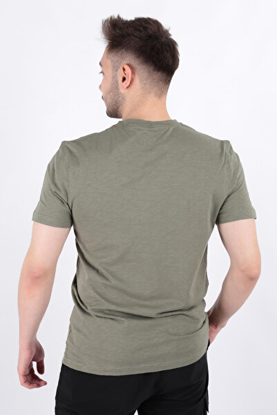 Cazador 4602 Men's Crew Neck Flamed T-Shirt