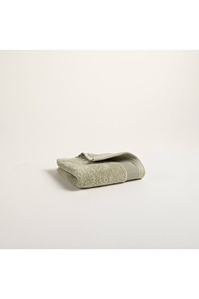 Zsa Zsa Zsu Solıd Bordürlü Pamuk %100 Pamuk El Havlusu 30x50 Cm Yeşil