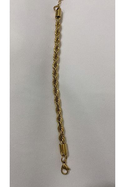 staınless steel auger steel bracelet
