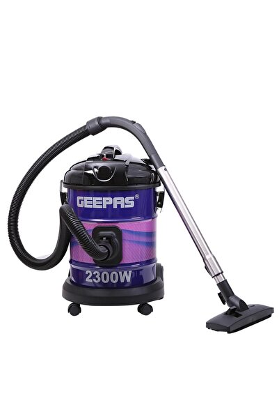 Geepas مكنسة كهربائية 2 في 1 بقوة 2300 وات - سعة 21 لتر - مؤشر امتلاء الغبار ...