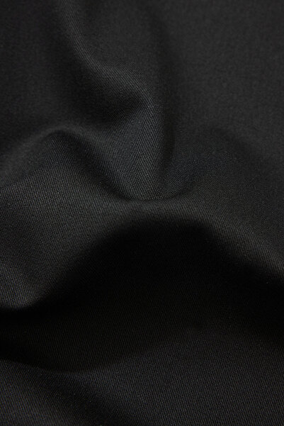 W Collection SİYAH BOL PAÇA YÜKSEK BEL PANTOLON