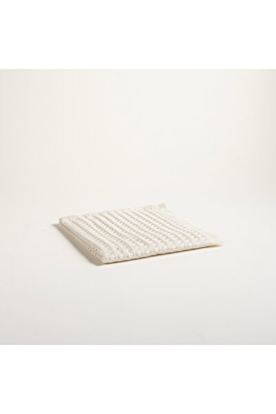 Zsa Zsa Zsu Solıd Waffle Pamuk Modal Pamuklu El Havlusu 30x50 Cm Ekru