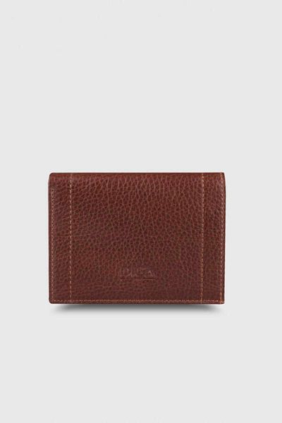 DİGA 863 Model Real Leather Tan Wallet
