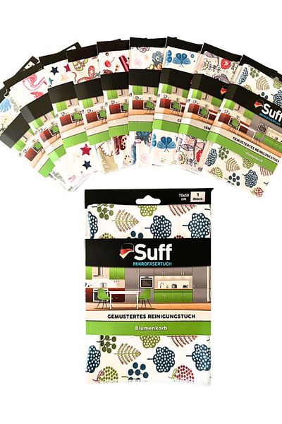 Suff 10 Pattern Kitchen Cloth 50X70 (1 Piece)