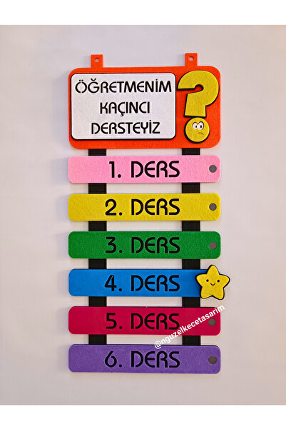 KECENGUZELTASARIM Ngüzelkecetasarim Keçe Mıknatıslı Öğretmenim Kaçıncı Derste...