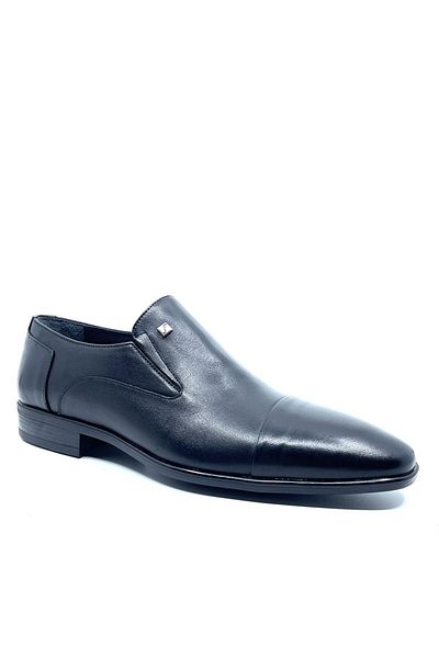 Fosco Black Classic Men's Shoes Rubber 2809 46