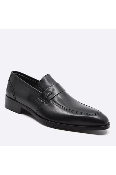 Fosco Laceless Black Neolite Sole Men's Classic Shoes 8532 114
