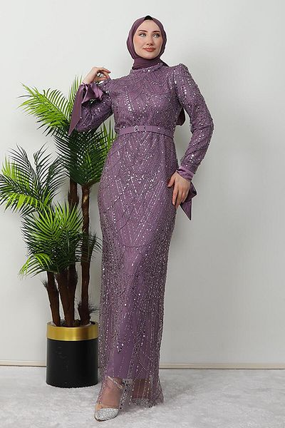 GİZ AGİYİM Rochie de seara Lila Semira Stone